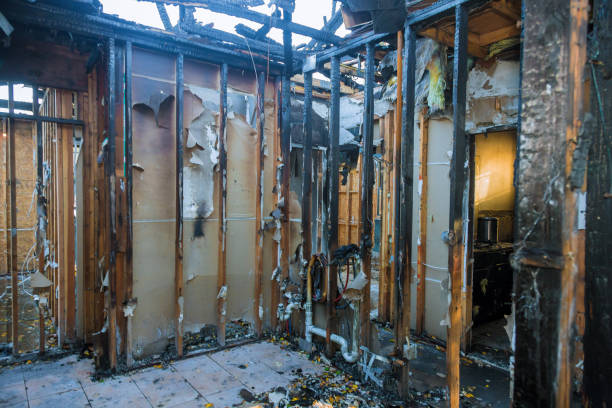 Professional Fire Damage Repair technician working in Berino, NM